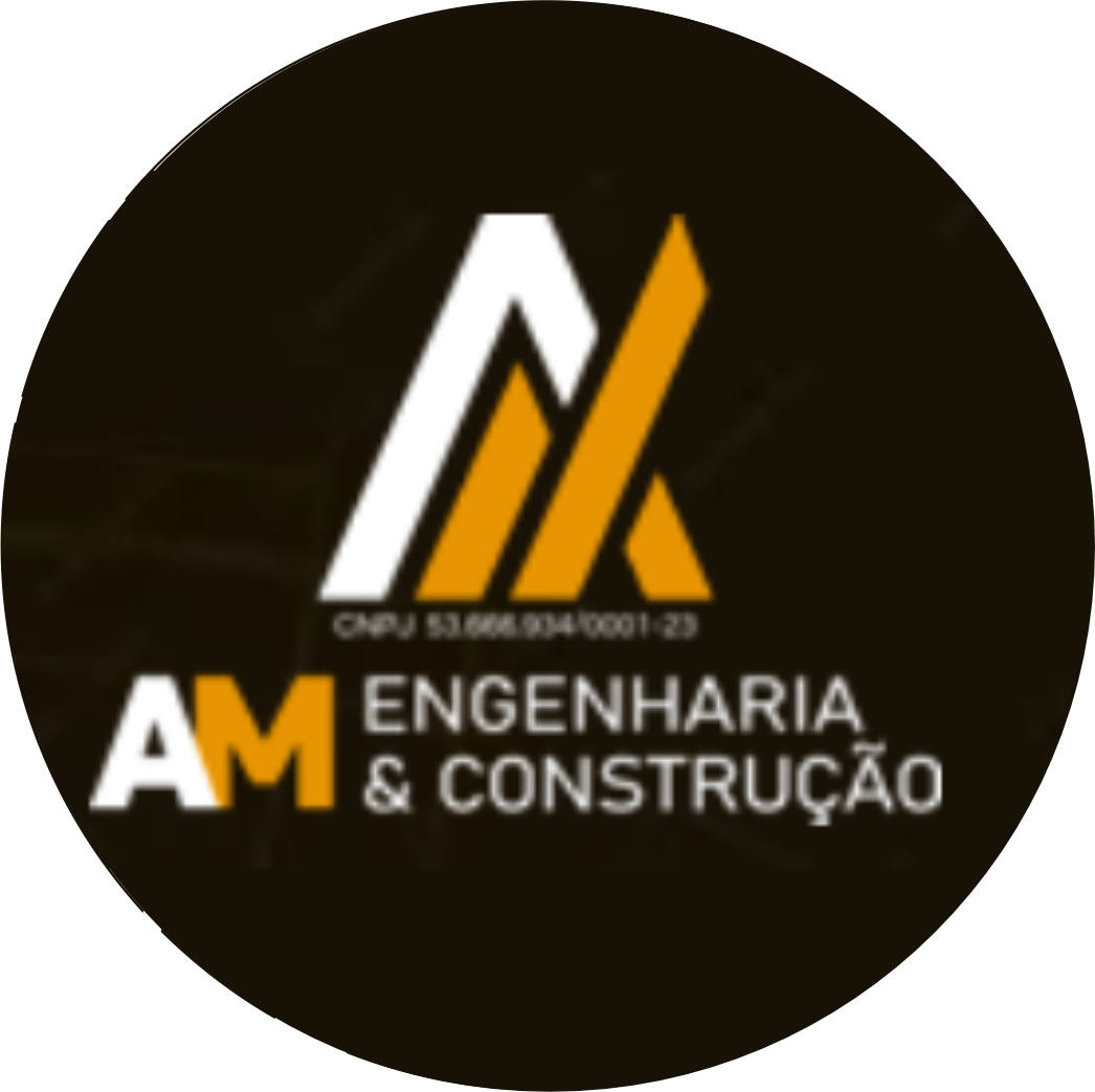 Logo AM Engenharia e Construção